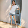 Casual versatile T-shirt top for women